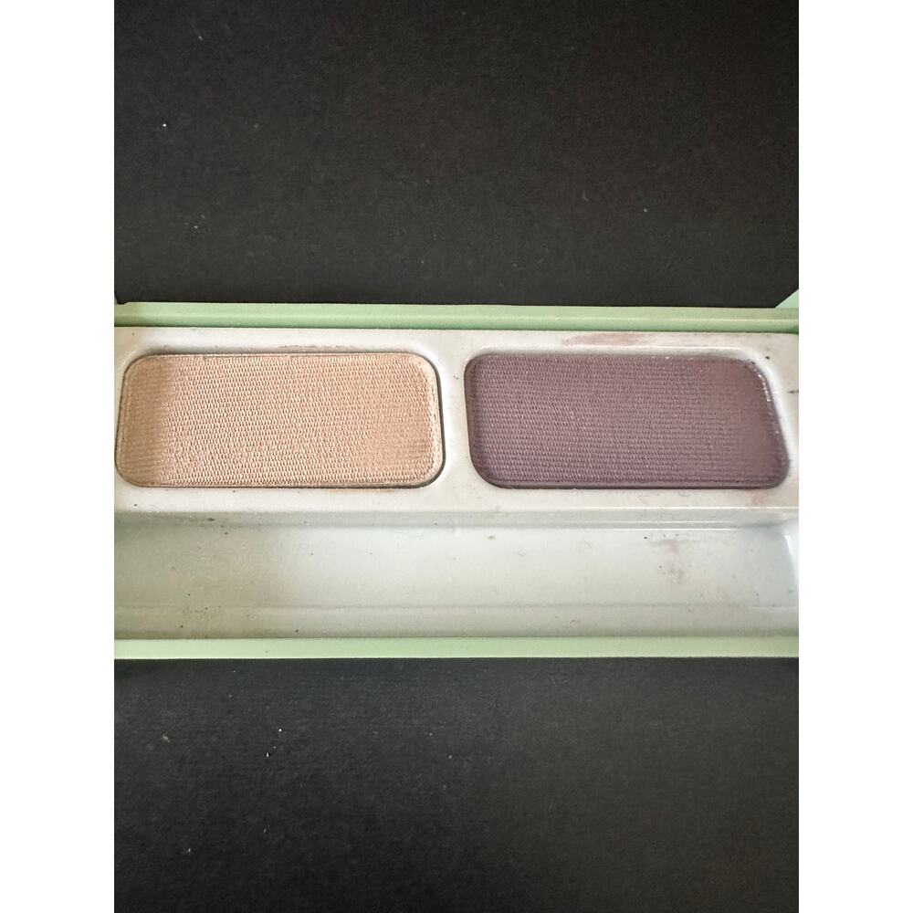 NOS VTG Clinique Eyeshadow Duo Ivory Bisque and Brandied Plum